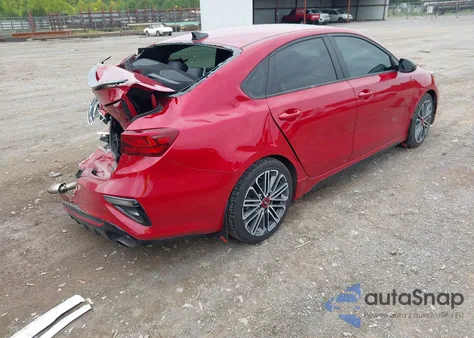 2021 Kia Forte Gt Manual from USA, damaged, VIN 3KPF44AC3ME372444